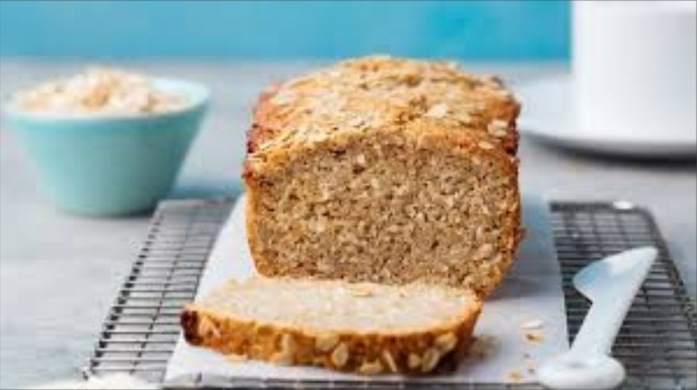 Receta fácil de pan de avena, sin gluten y sin horno. Hecho en sartén, es un sustituto saludable de la harina de trigo por su valor nutricional